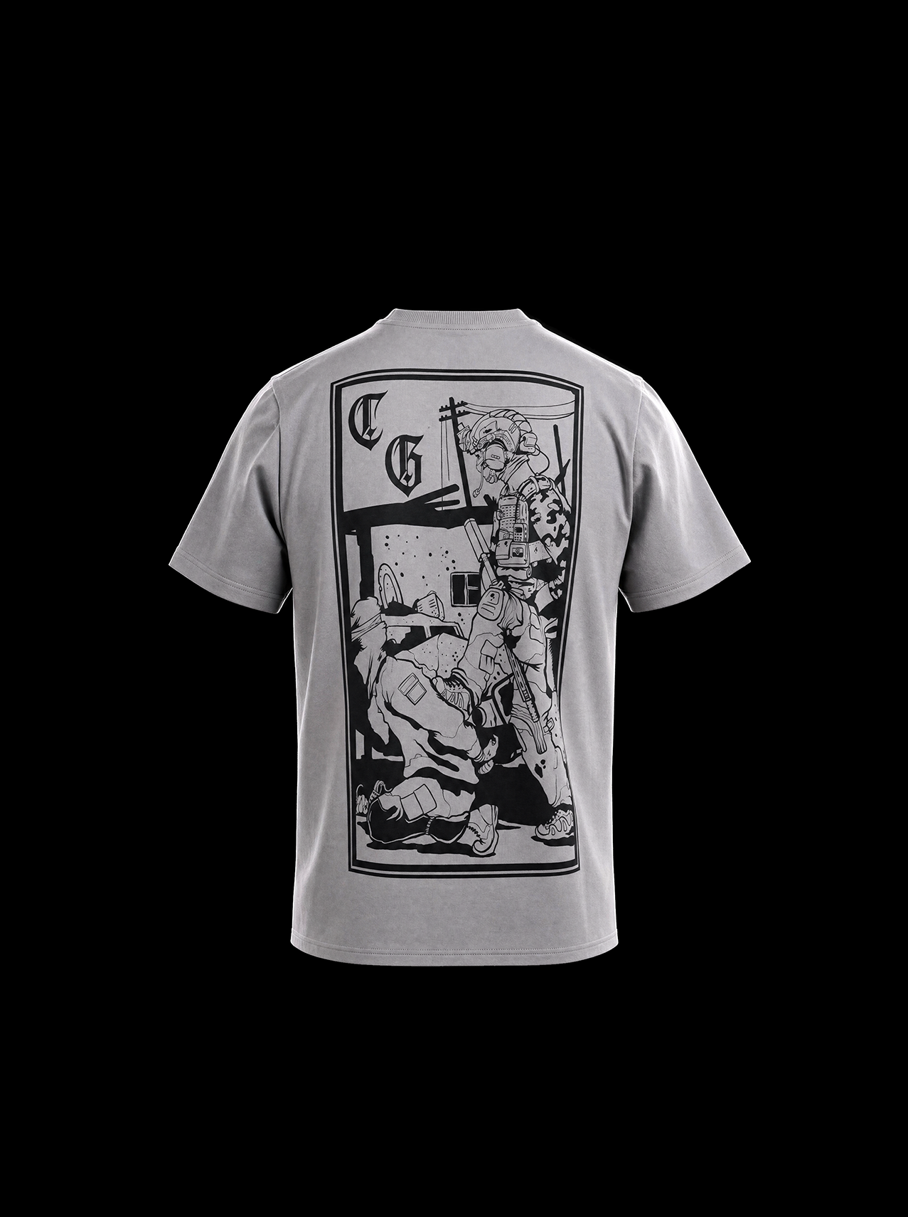 T-shirt CGT «Prisoner» Graphite Light