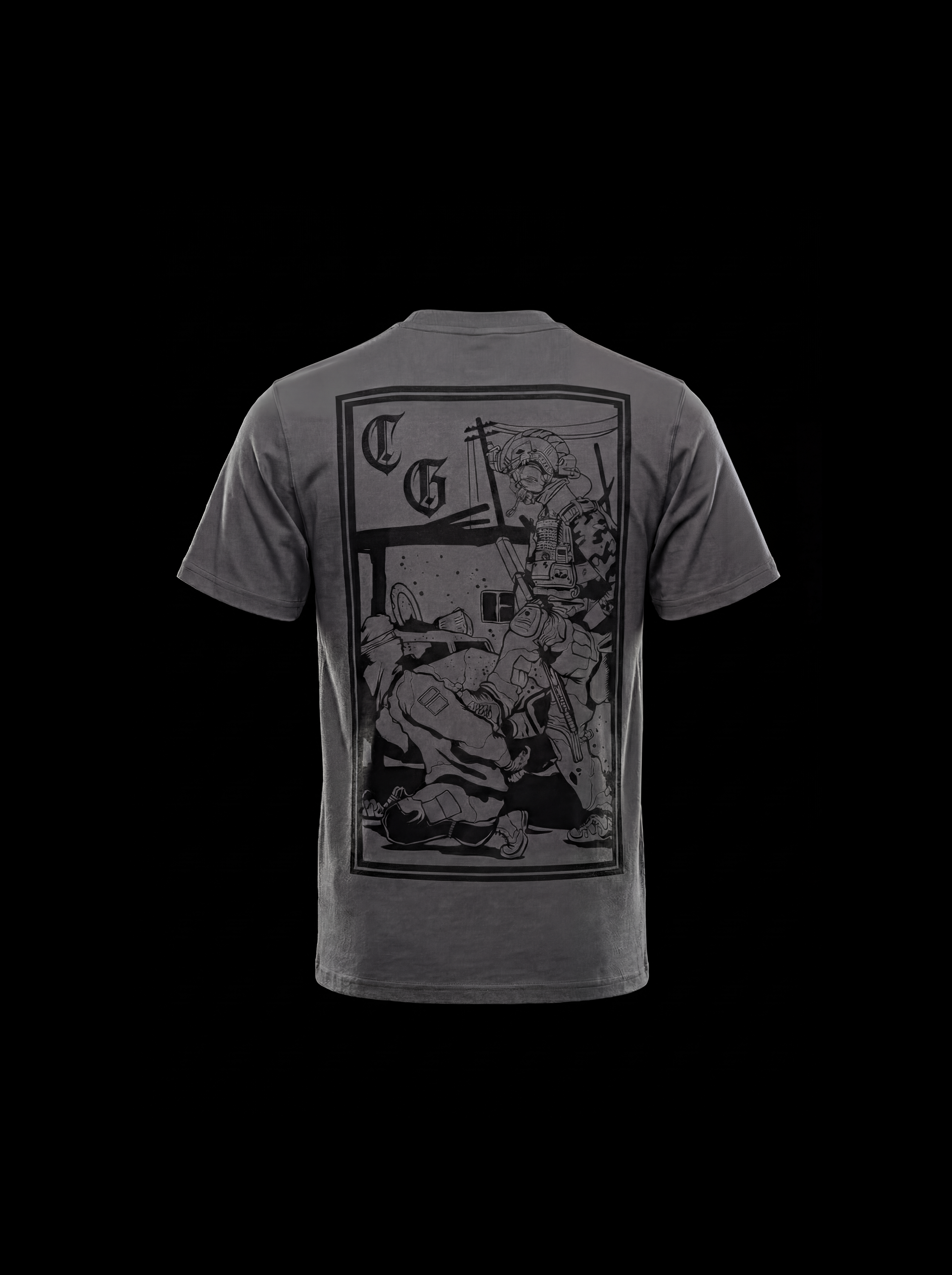 Футболка «Полонений» Graphite