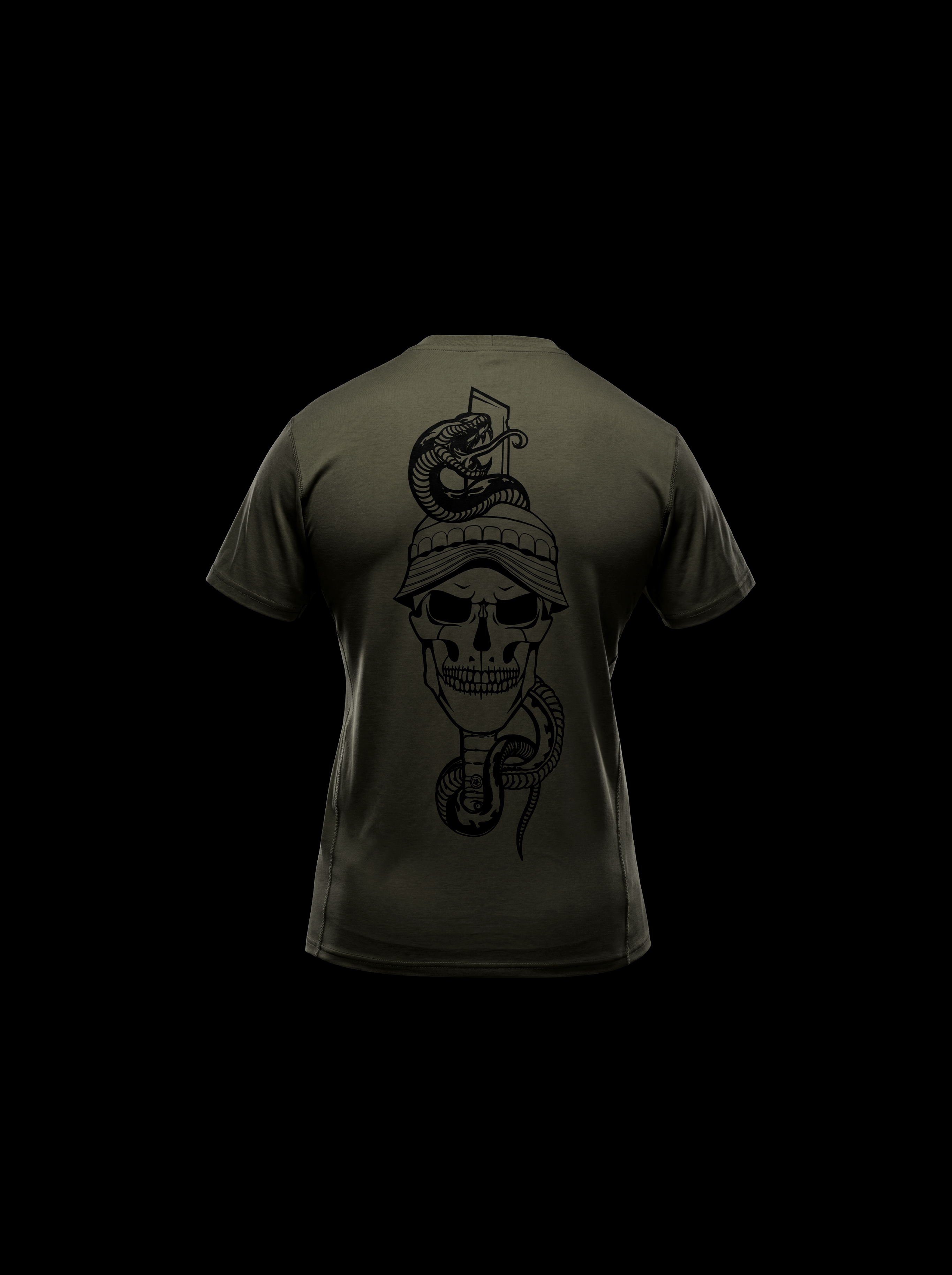 Футболка анатомічна CGT Dark Olive