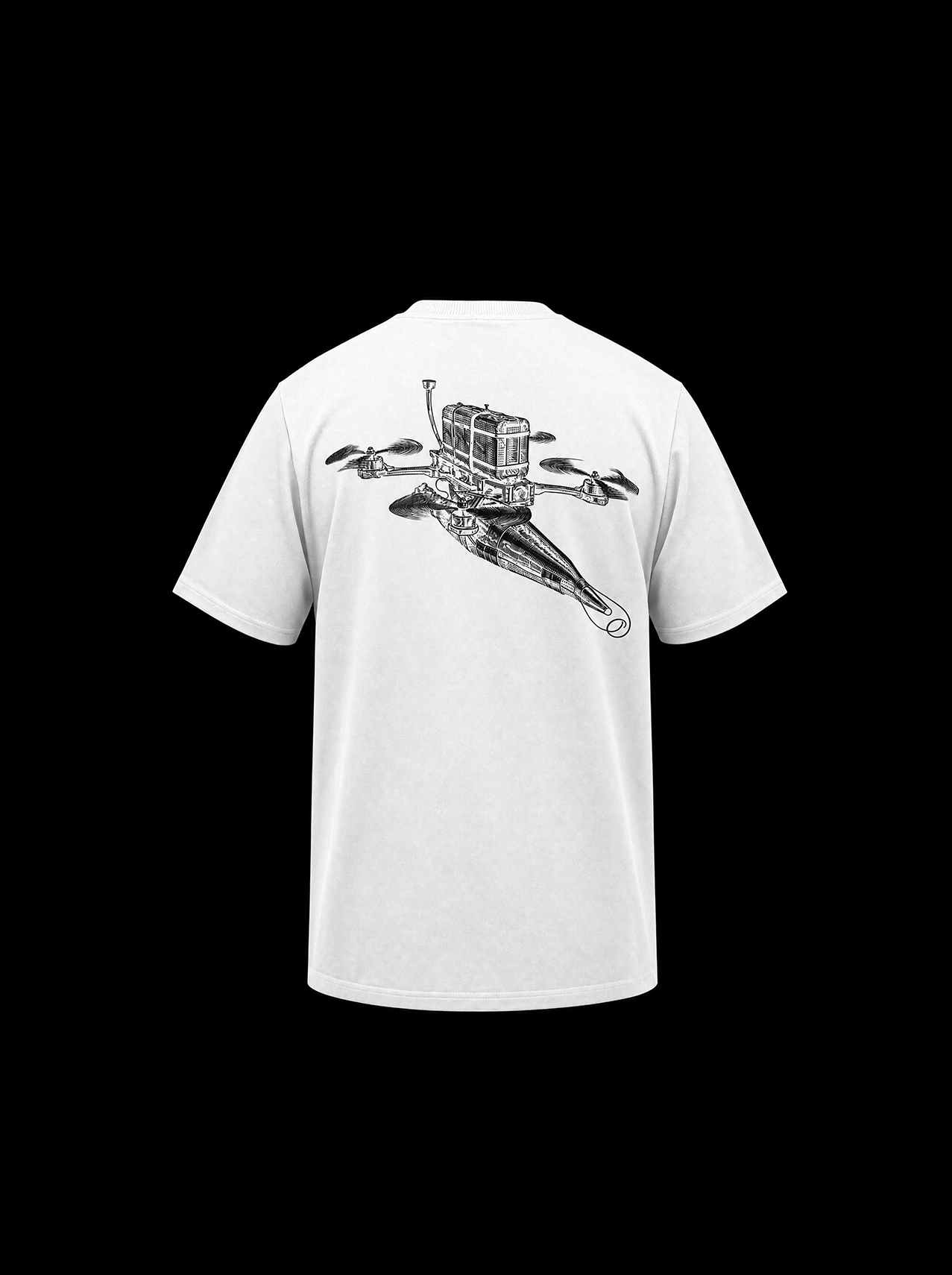Футболка CGT Drone Oversize White