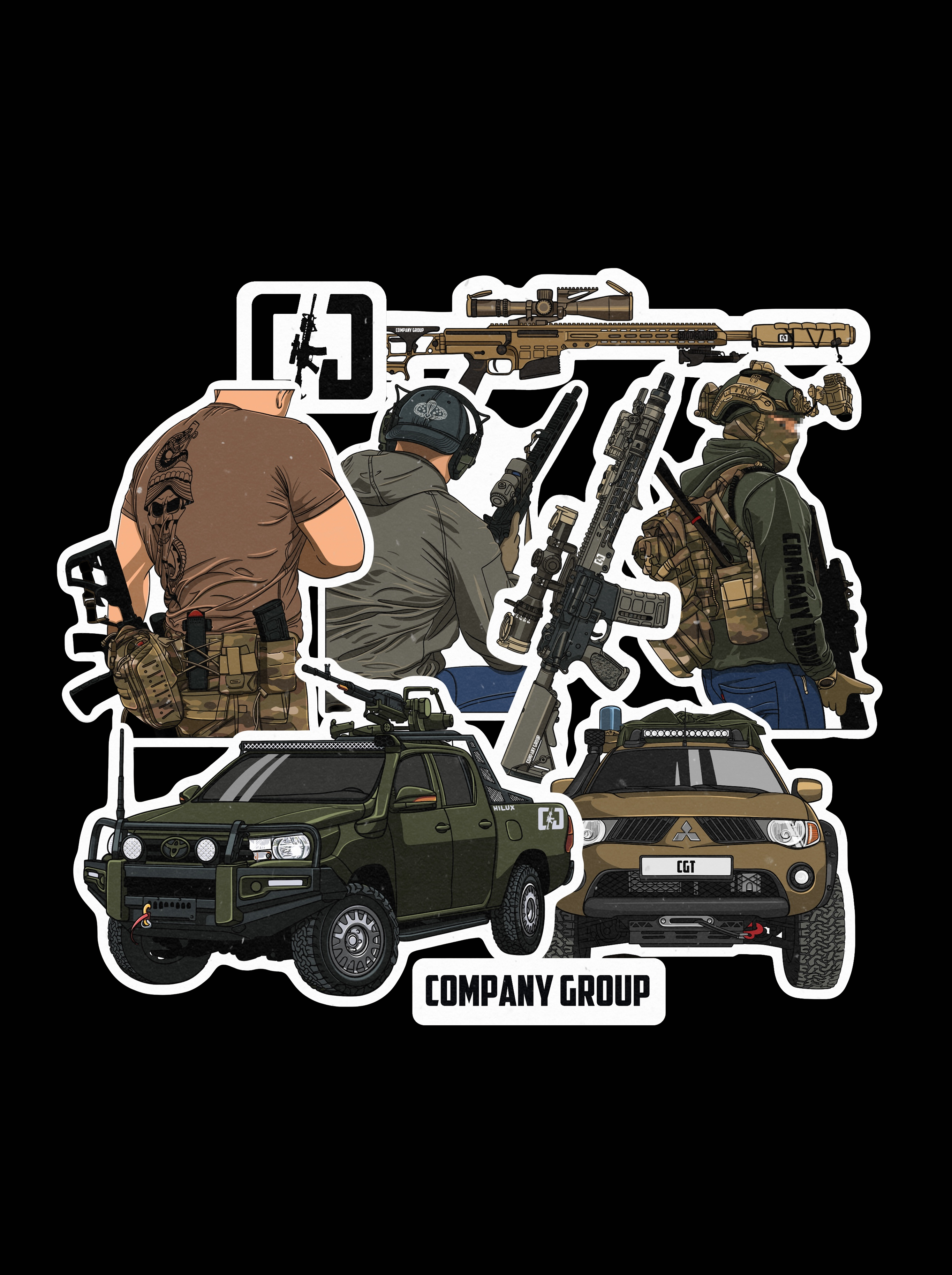 Стікерпак CGT
