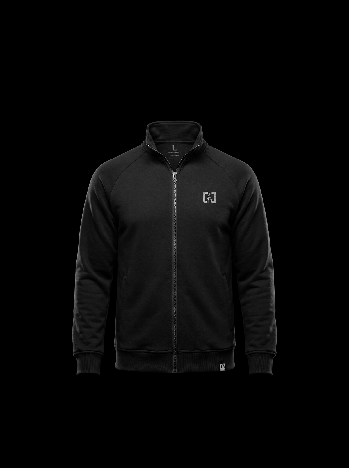 Full-Zip CGT Black (вишивка) — CGT Company Group Team