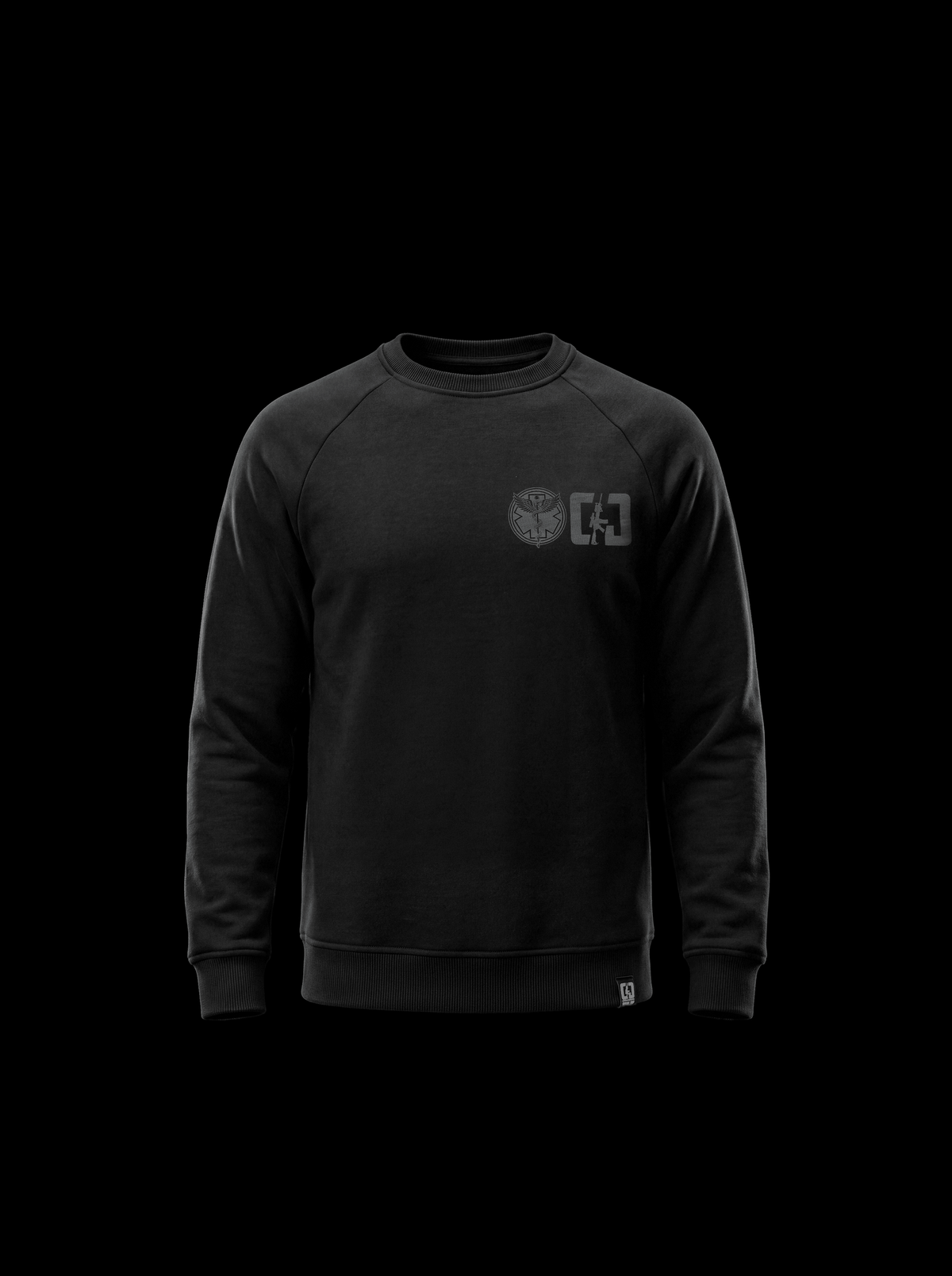 Світшот CGT «Медичний» Black — CGT Company Group Team