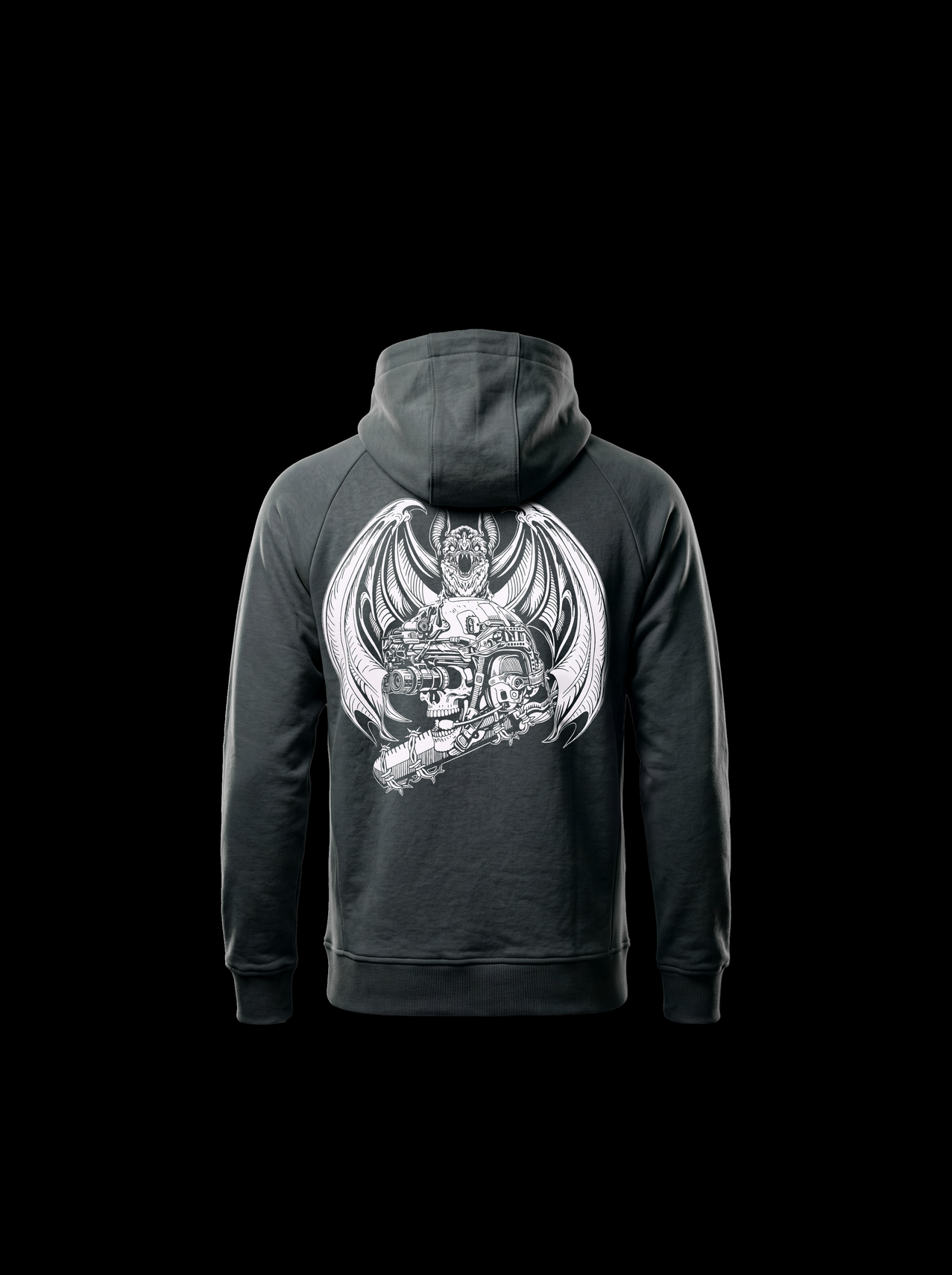 Zip Hoodie CGT Graphite «Кажан»